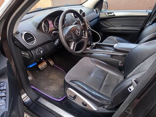 2009 Mercedes-Benz M-Класс 350 II (W164) Рестайлинг, чёрный, 1150000 рублей, вид 5