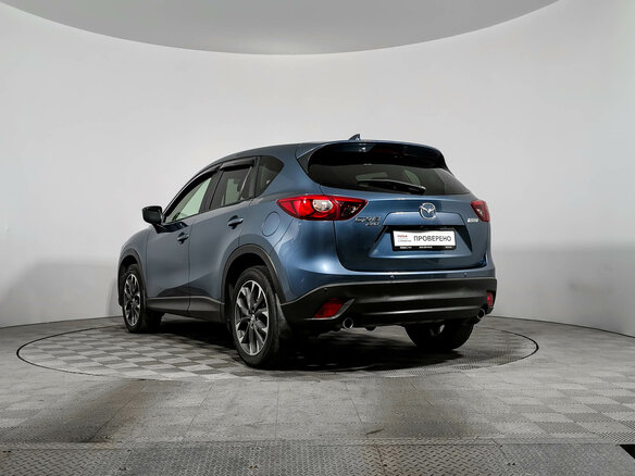 2016 Mazda CX-5 I Рестайлинг, голубой, 1860000 рублей - вид 6