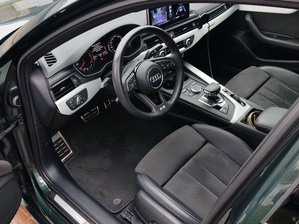 2019 Audi A4 V (B9), зелёный, 3550000 рублей - вид 6