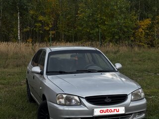 2005 Hyundai Accent ТагАЗ II, серебристый, 235000 рублей, вид 1
