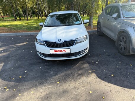2018 Skoda Rapid I Рестайлинг, белый, 1170000 рублей, вид 1