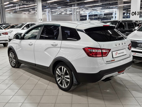 2020 Lada (ВАЗ) Vesta SW Cross I, белый, 1149000 рублей, вид 4