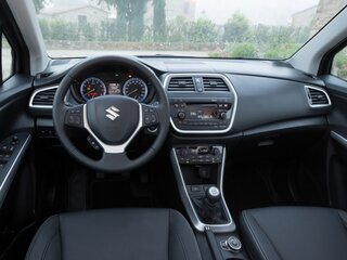 2014 Suzuki SX4 II (S-Cross), серебристый, 1170000 рублей, вид 4