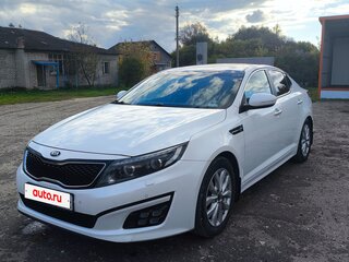 2015 Kia Optima III Рестайлинг, белый, 1700000 рублей, вид 1