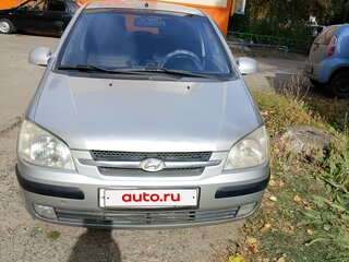 2004 Hyundai Getz I, серебристый, 410000 рублей, вид 1