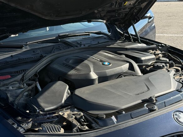 2017 BMW 4 серии Gran Coupe 430i xDrive F32/F33/F36 Рестайлинг, синий, 2500000 рублей - вид 9
