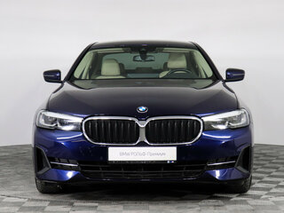 2021 BMW 5 серии 530d VII (G30/G31/G38) Рестайлинг, синий, 4000000 рублей, вид 2