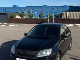 2013 Lada (ВАЗ) Granta Sport I, чёрный, 600000 рублей, вид 2