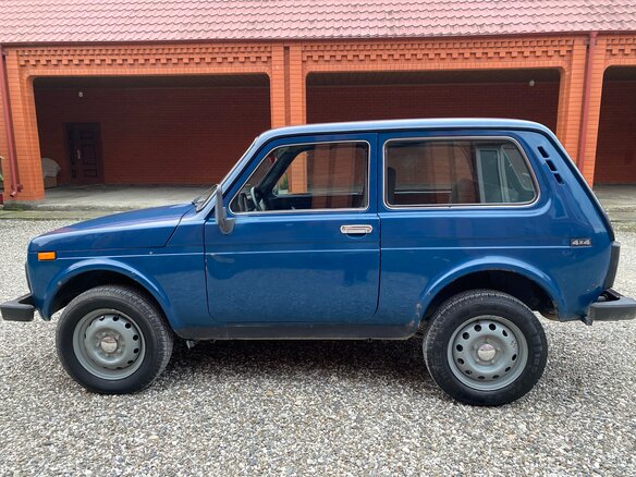 2008 Lada (ВАЗ) 2121 (4x4) I Рестайлинг, синий, 350000 рублей - вид 3