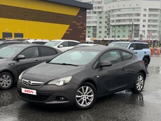 2014 Opel Astra GTC J Рестайлинг, серый, 860000 рублей, вид 1