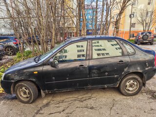 2011 Lada (ВАЗ) Kalina I, синий, 130000 рублей, вид 4