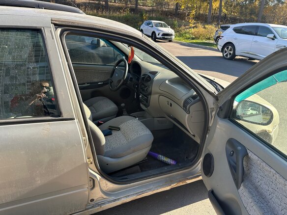 2006 Lada (ВАЗ) Kalina I, бежевый, 90000 рублей - вид 9