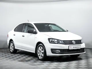 2018 Volkswagen Polo V Рестайлинг, белый, 899000 рублей, вид 3