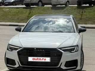 2020 Audi A6 45 TFSI V (C8), белый, 4200000 рублей, вид 2