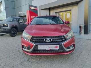 2018 Lada (ВАЗ) Vesta I, красный, 764400 рублей, вид 2