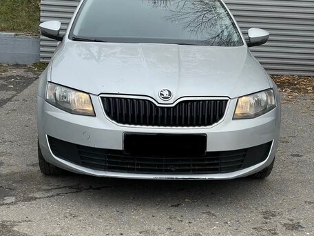 2014 Skoda Octavia III (A7), серебристый, 740000 рублей, вид 2