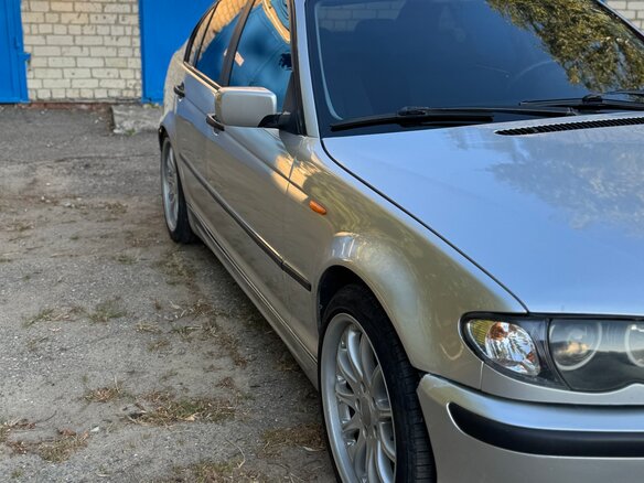 2002 BMW 3 серии N42 316i IV (E46) Рестайлинг, серебристый, 530000 рублей - вид 1