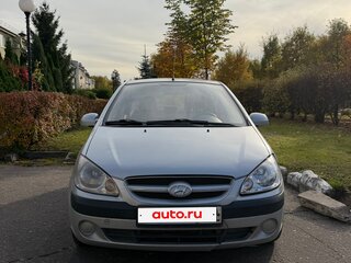 2007 Hyundai Getz I Рестайлинг, серебристый, 445000 рублей, вид 2