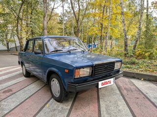 2002 Lada (ВАЗ) 2107, синий, 135000 рублей, вид 2