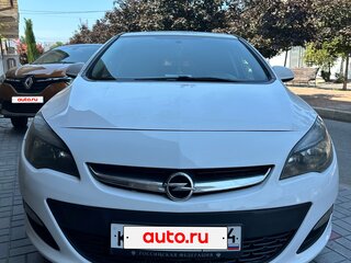 2014 Opel Astra J Рестайлинг, белый, 1050000 рублей, вид 1
