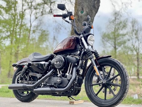 2019 Harley-Davidson Sportster 1200, красный, 1000000 рублей, вид 1