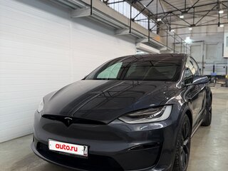 2022 Tesla Model X Plaid I Рестайлинг, серый, 6800000 рублей, вид 1