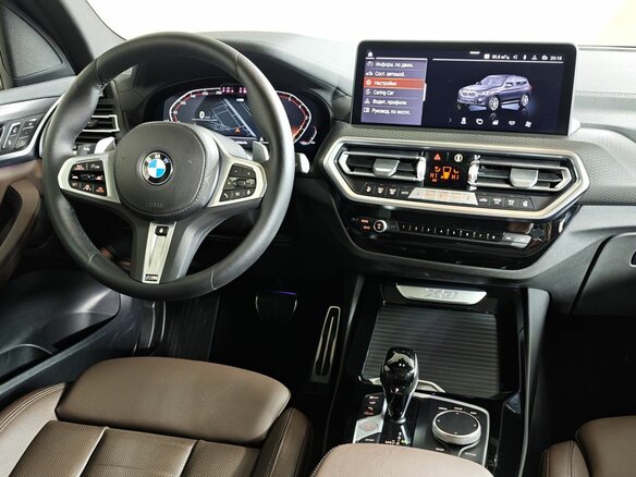 2024 BMW X3 20i xDrive III (G01) Рестайлинг, чёрный, 6800000 рублей - вид 13