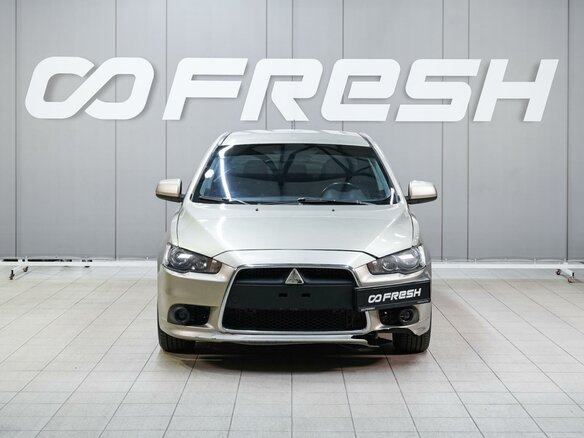 2011 Mitsubishi Lancer X Рестайлинг, бежевый, 461000 рублей - вид 2
