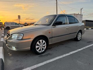 2008 Hyundai Accent ТагАЗ II, бежевый, 340000 рублей, вид 1