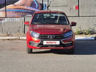 2022 Lada (ВАЗ) Granta Euro-2 I Рестайлинг, красный, 675000 рублей, вид 1