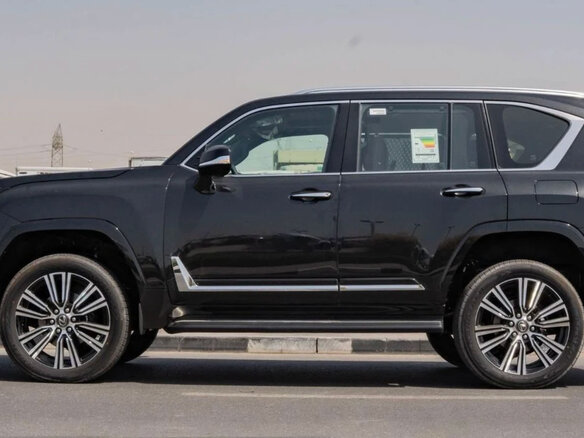 2026 Lexus LX 700h IV, чёрный - вид 2