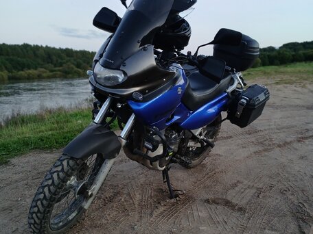 1999 Suzuki XF 650 Freewind, синий, 300000 рублей, вид 3