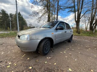 2007 Lada (ВАЗ) Kalina I, бежевый, 125000 рублей, вид 3