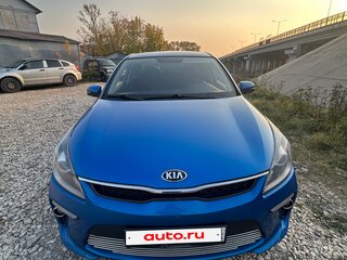2017 Kia Rio IV, синий, 1450000 рублей, вид 1