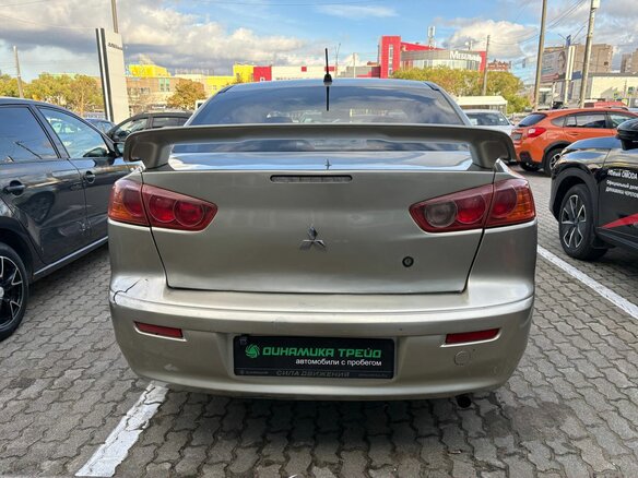 2007 Mitsubishi Lancer X, бежевый, 472000 рублей - вид 6