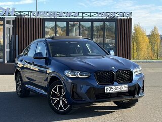 2022 BMW X4 20i II (G02) Рестайлинг, синий, 6200000 рублей, вид 2