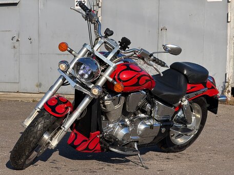 2007 Honda VTX 1800, красный, 1000000 рублей, вид 1