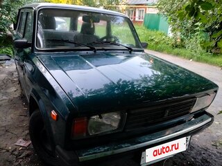 2007 Lada (ВАЗ) 2104, зелёный, 125000 рублей, вид 1