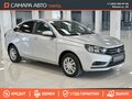 2016 Lada (ВАЗ) Vesta I, серебристый - вид 2