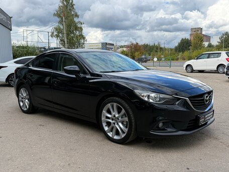 2014 Mazda 6 III (GJ), чёрный, 1640000 рублей, вид 4