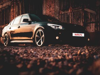 2005 BMW 5 серии 530d V (E60/E61), чёрный, 1700000 рублей, вид 2