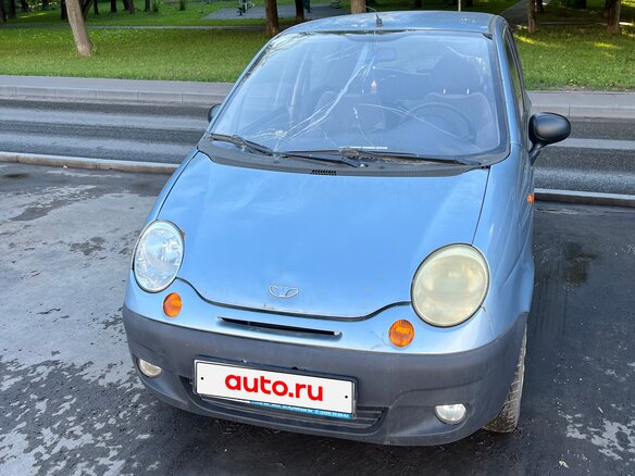 2012 Daewoo Matiz I Рестайлинг, голубой, 210000 рублей - вид 1