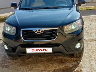 2010 Hyundai Santa Fe II Рестайлинг, чёрный, 960000 рублей, вид 1