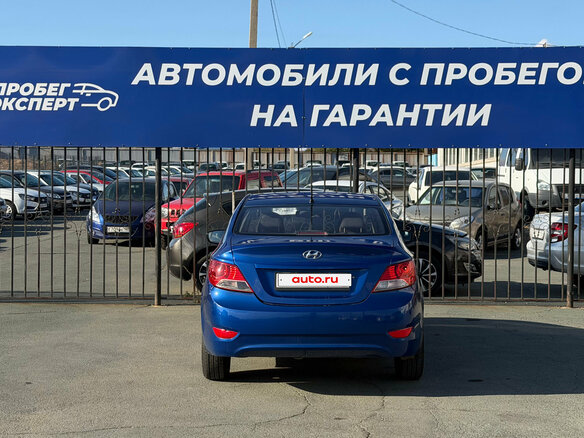 2011 Hyundai Solaris I, синий, 790000 рублей - вид 6