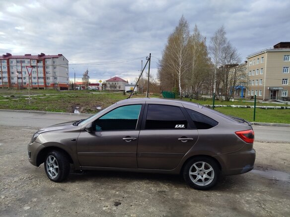 2016 Lada (ВАЗ) Granta I, коричневый, 420000 рублей - вид 10
