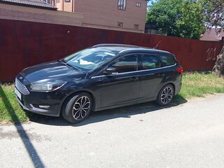 2017 Ford Focus III Рестайлинг, чёрный, 950000 рублей, вид 1
