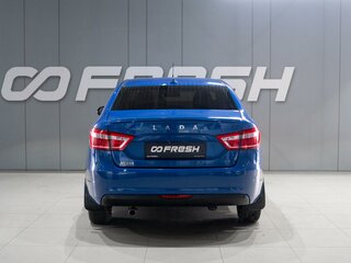 2021 Lada (ВАЗ) Vesta I, синий, 1049000 рублей, вид 4