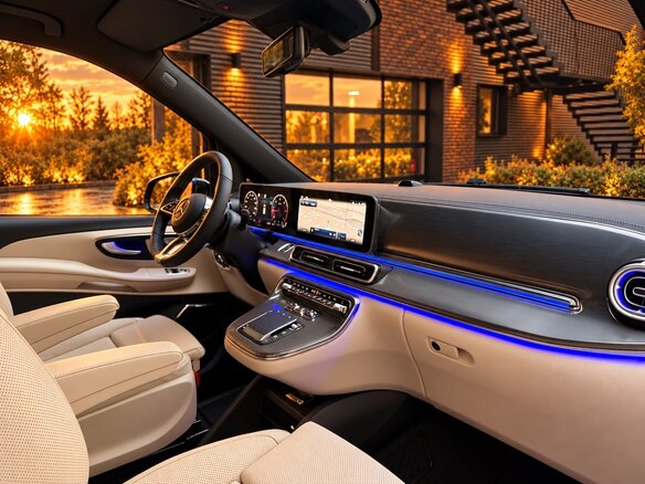 2026 Mercedes-Benz V-Класс Extra Long 300 d экстра длинный III (W447) Рестайлинг 2, чёрный, 13990000 рублей - вид 24
