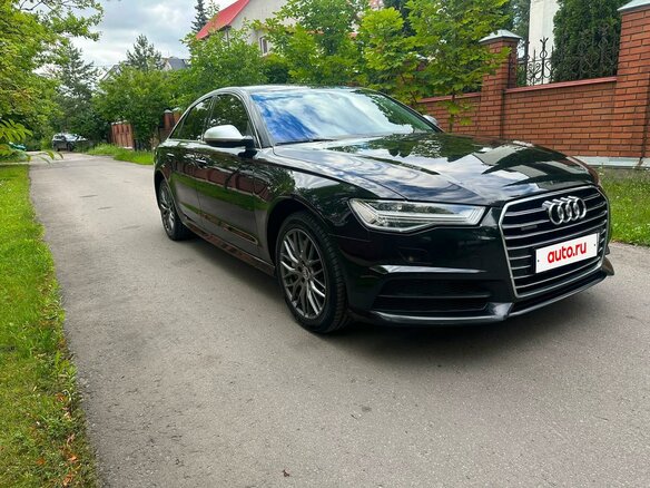 2017 Audi A6 IV (C7) Рестайлинг, чёрный, 2450000 рублей - вид 1