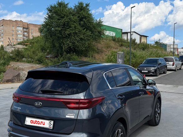 2018 Kia Sportage IV Рестайлинг, синий, 2299900 рублей - вид 5